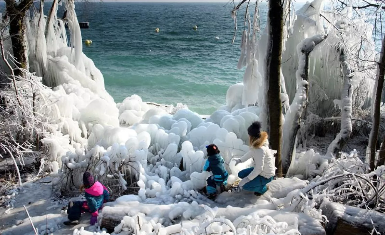 #GaleriaCri Ola de frío congela todo a su paso en Europa