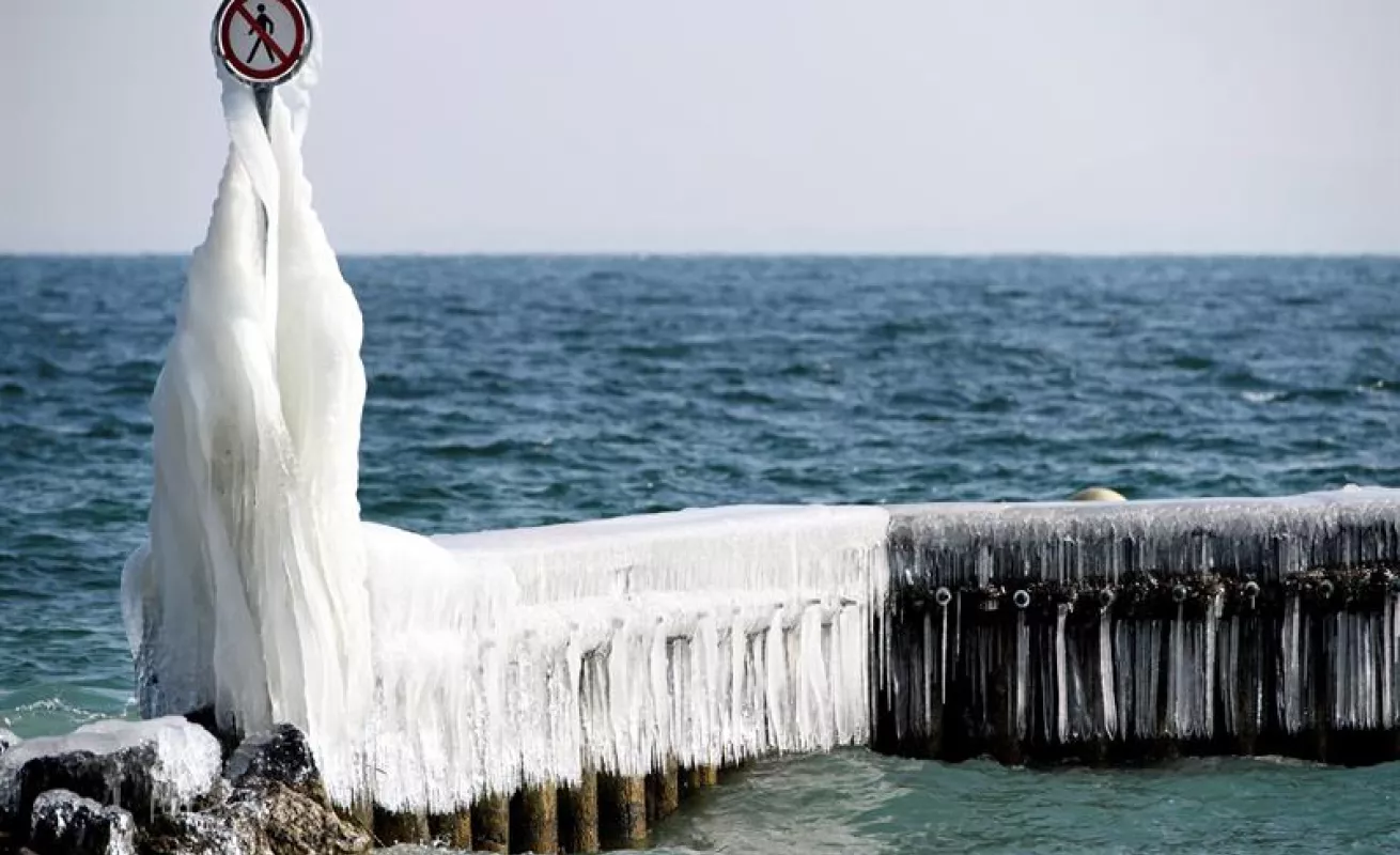 #GaleriaCri Ola de frío congela todo a su paso en Europa