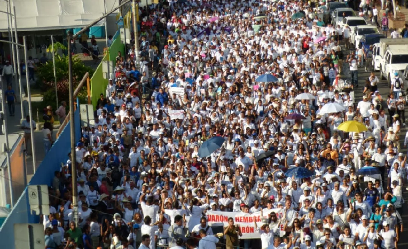 #GaleriaCri Marcha en defensa de la familia