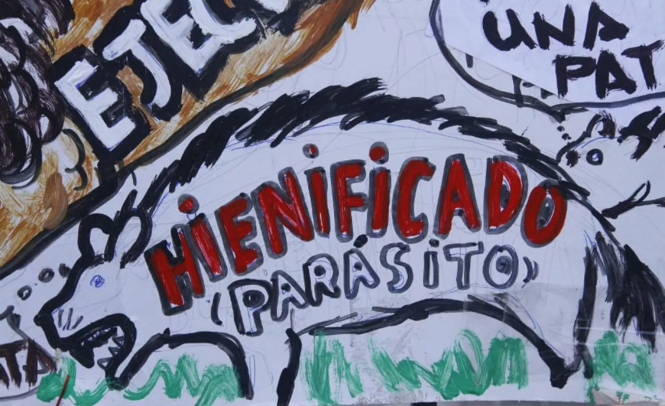 #GaleriaCri Muro de los corruptos