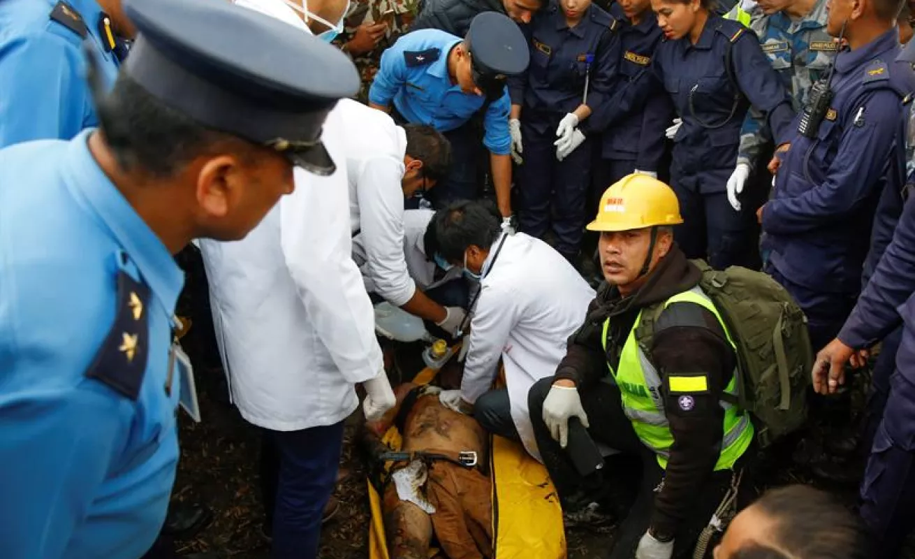 #GaleriaCri Tragedia aérea en Katmandú