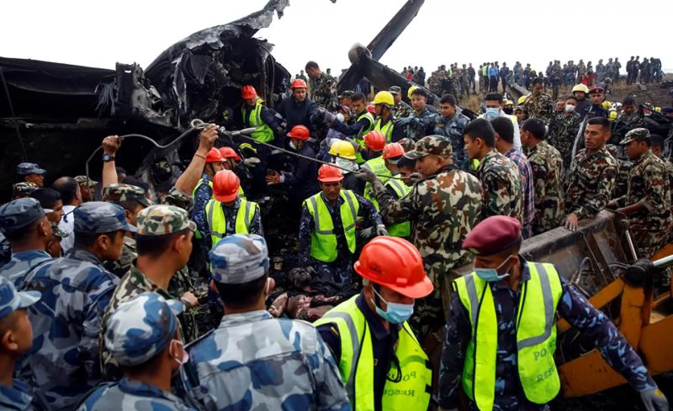 #GaleriaCri Tragedia aérea en Katmandú