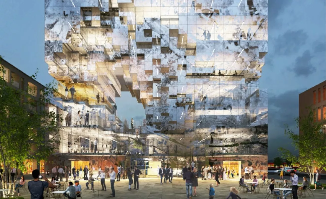 #GaleriaCri Arquitectura pixelada, nueva tendencia