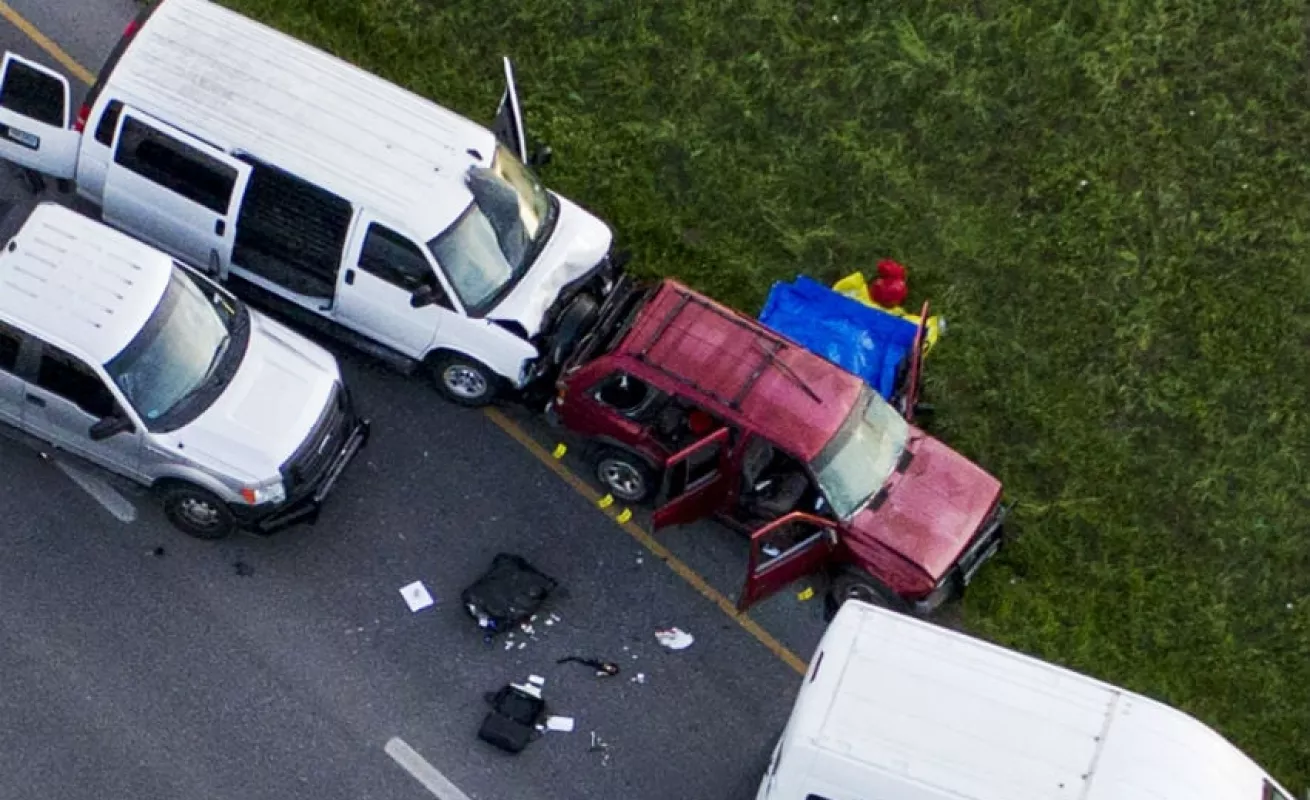 #GaleriaCri Abaten a presunto bombardero de Texas