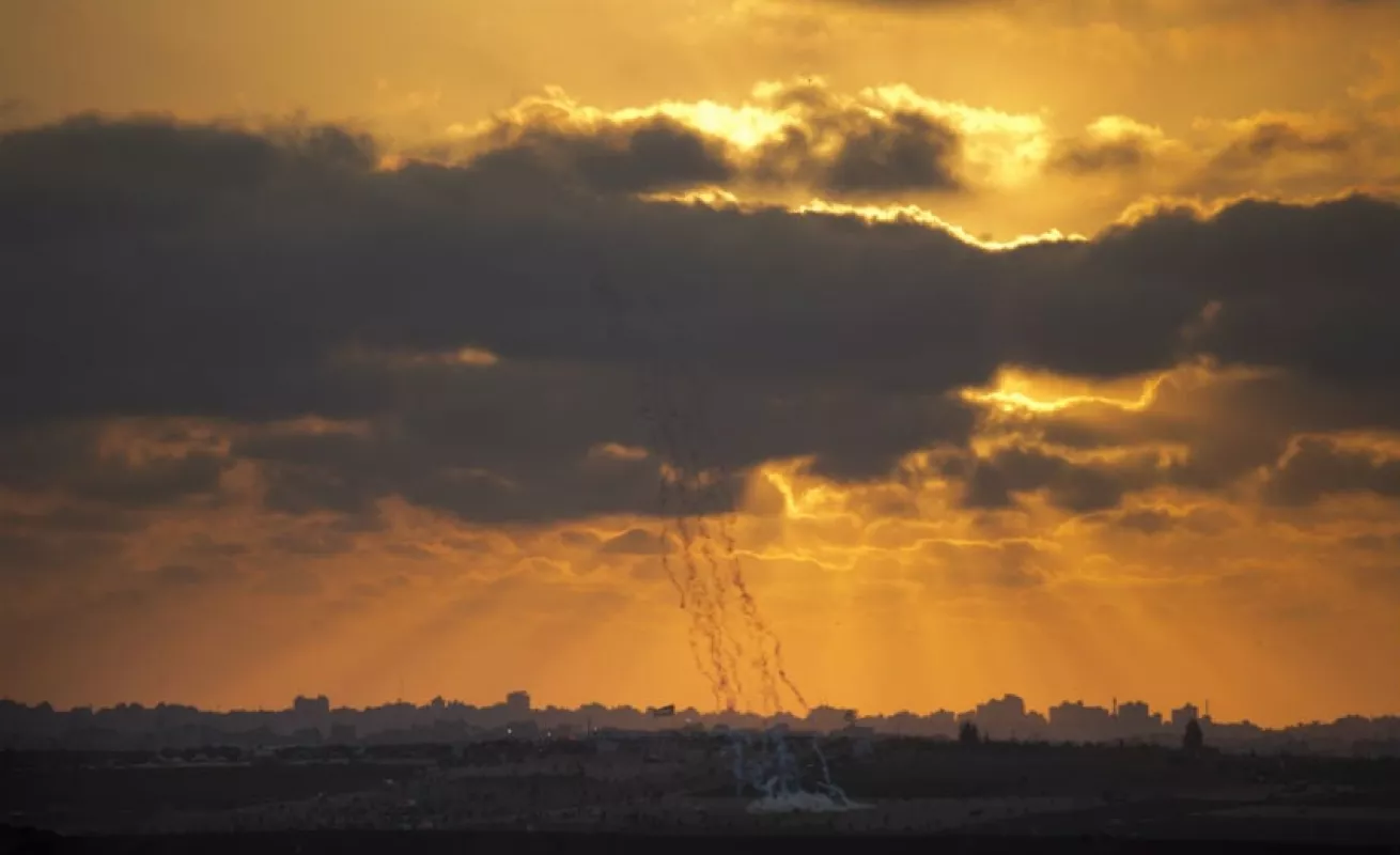 #GaleriaCri Multitudinarias protestas en la frontera de Gaza