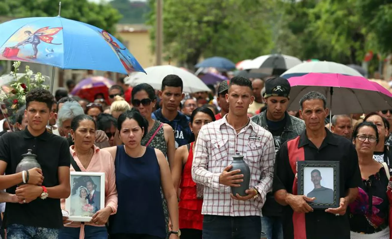 #GaleriaCri Cuba despide a víctimas del accidente aéreo