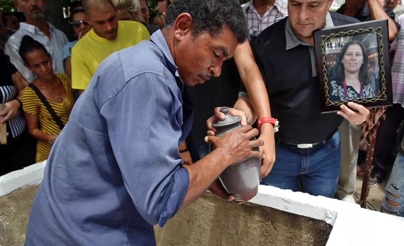 #GaleriaCri Cuba despide a víctimas del accidente aéreo