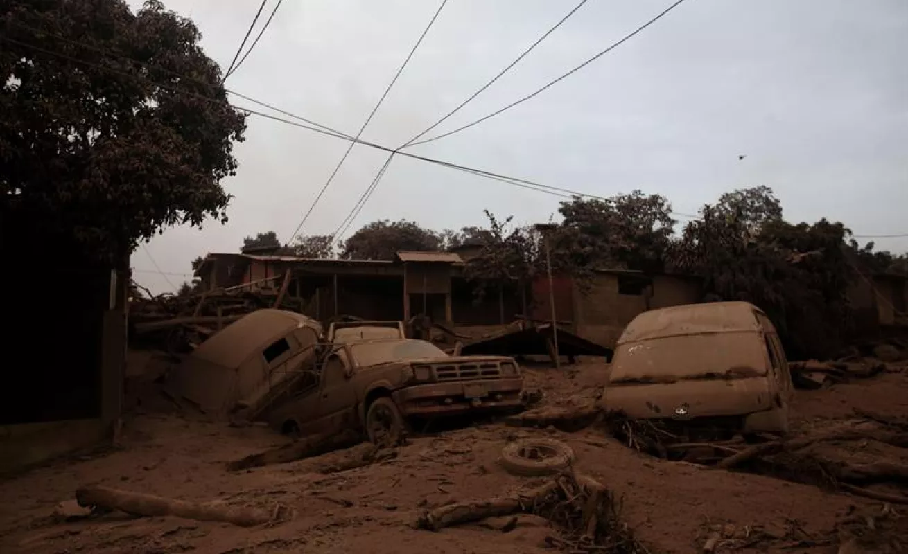 #GaleríaCri Volcán de fuego en Guatemala causa estragos 