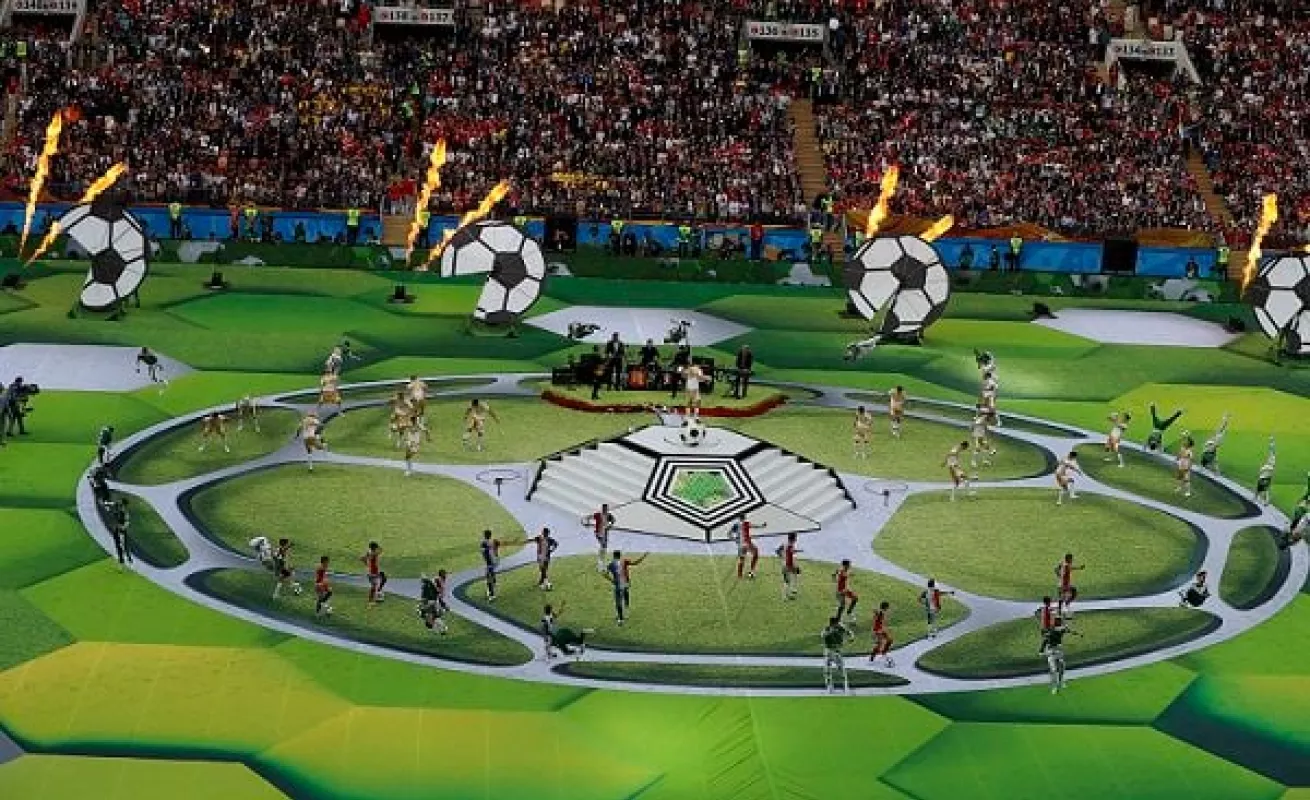 #GaleriaCri Emoción en la inauguración del mundial de fúltbol que no dejará frío a nadie