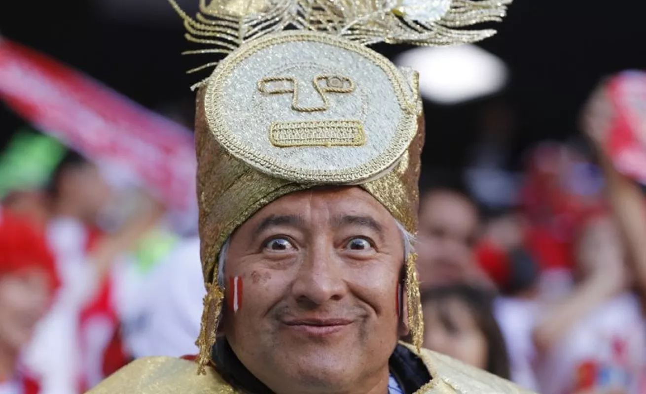 #GaleriaCri Coloridos fanáticos de la Copa del Mundo