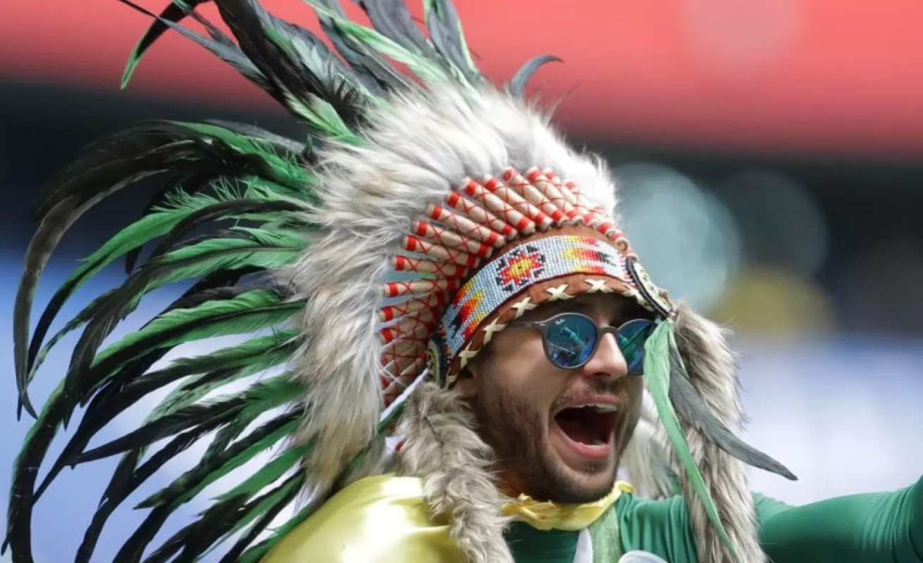 #GaleriaCri Coloridos fanáticos de la Copa del Mundo