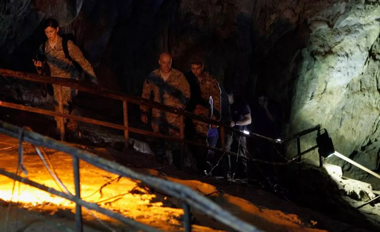 #GaleriaCri Rescate desesperado en Tailandia