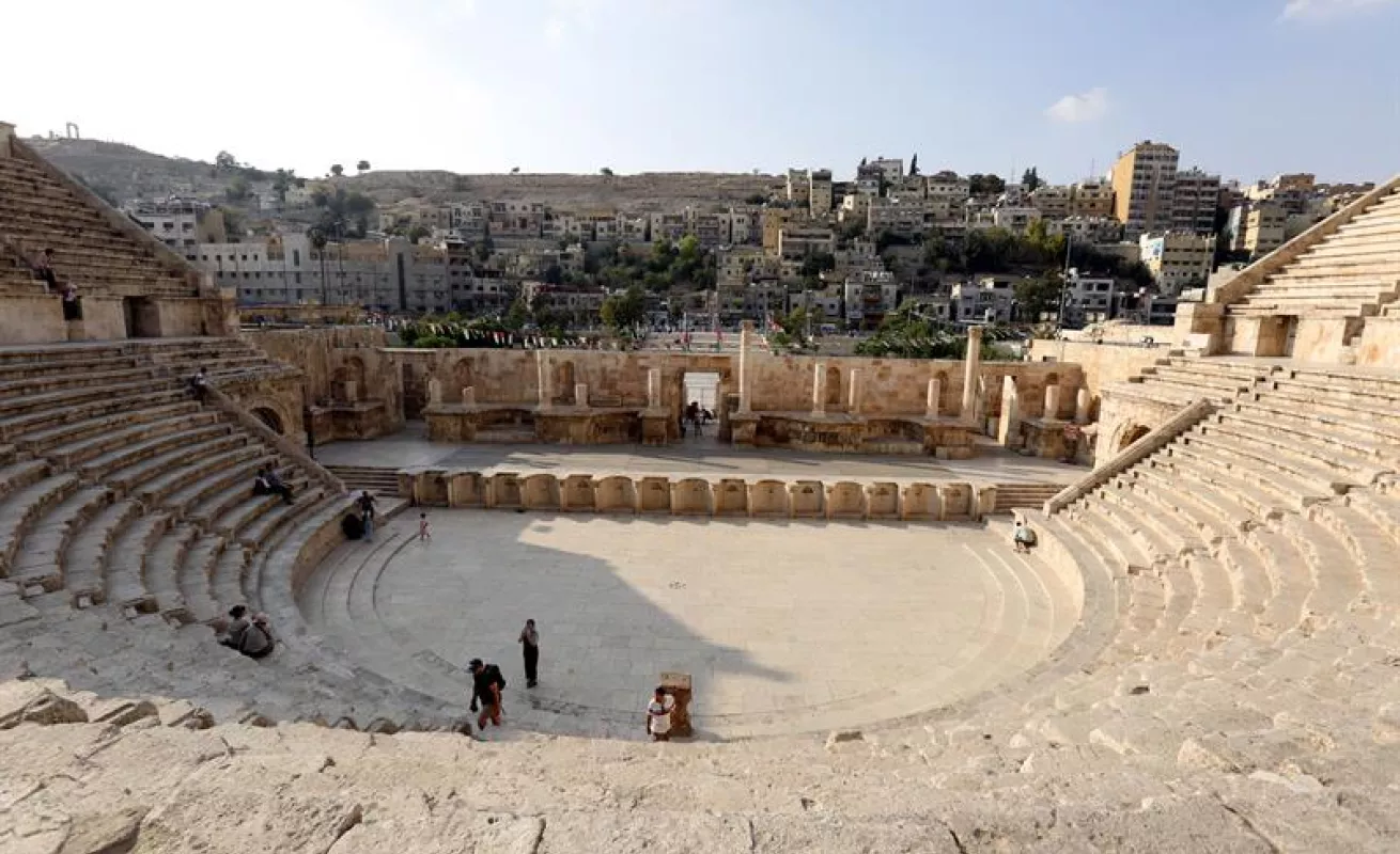 #GaleriaCri Sitio arqueológico del Teatro Romano en Ammán