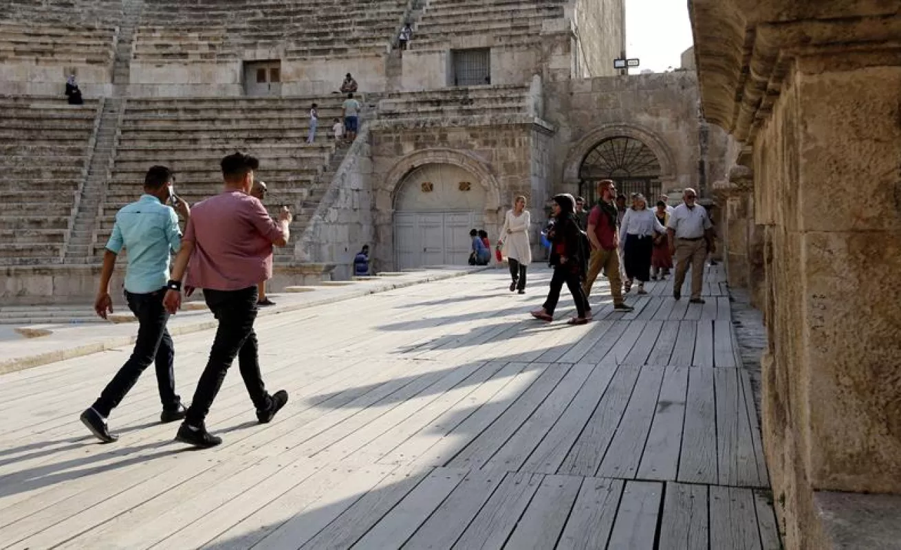 #GaleriaCri Sitio arqueológico del Teatro Romano en Ammán