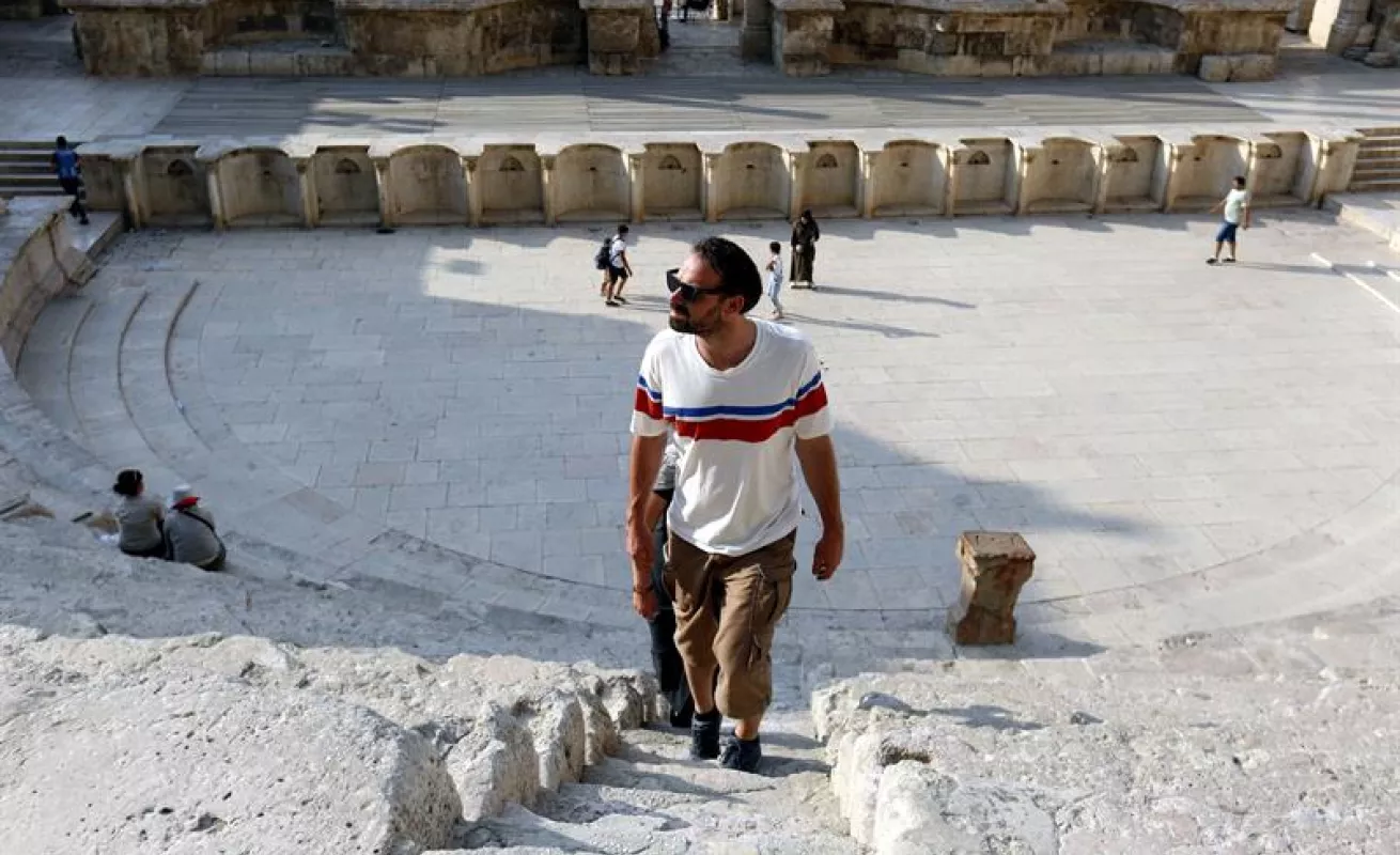 #GaleriaCri Sitio arqueológico del Teatro Romano en Ammán
