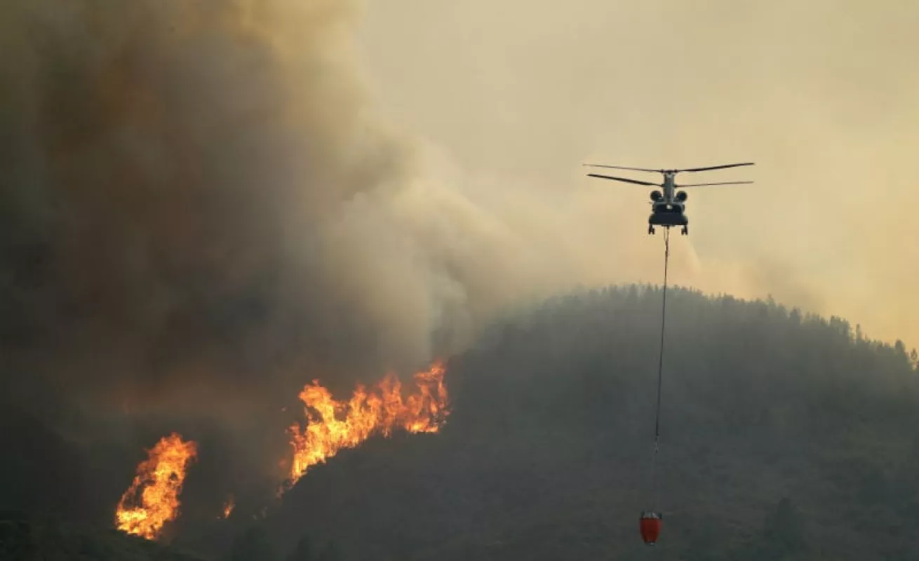 #GaleriaCri California devorada por las llamas