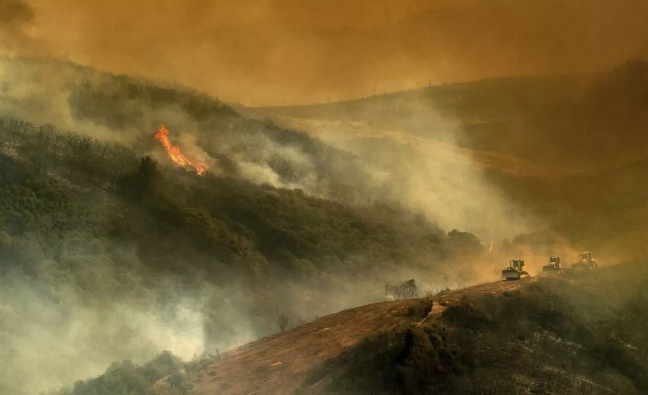 #GaleriaCri California devorada por las llamas