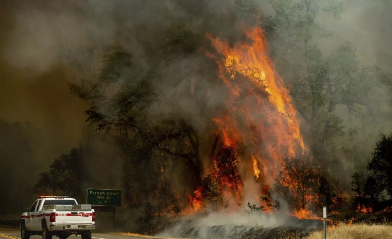 #GaleriaCri California devorada por las llamas
