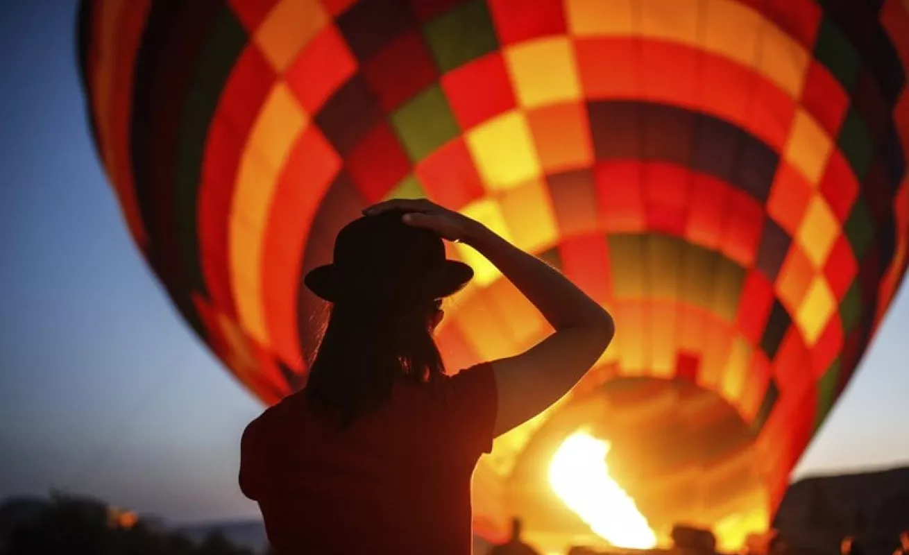 #GaleriaCri Globos de aire caliente sobrevuelan Turquía