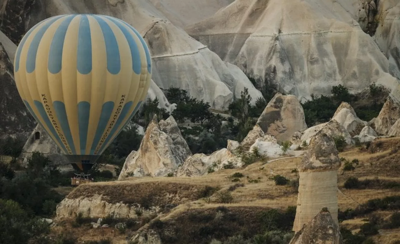 #GaleriaCri Globos de aire caliente sobrevuelan Turquía