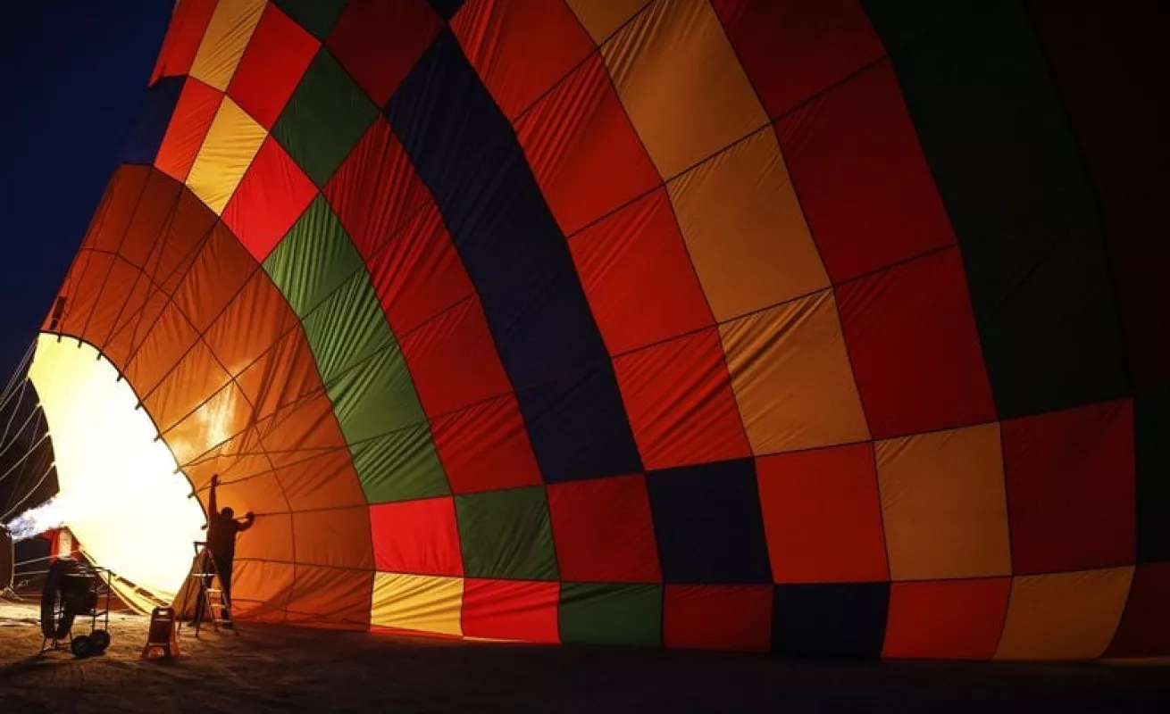 #GaleriaCri Globos de aire caliente sobrevuelan Turquía