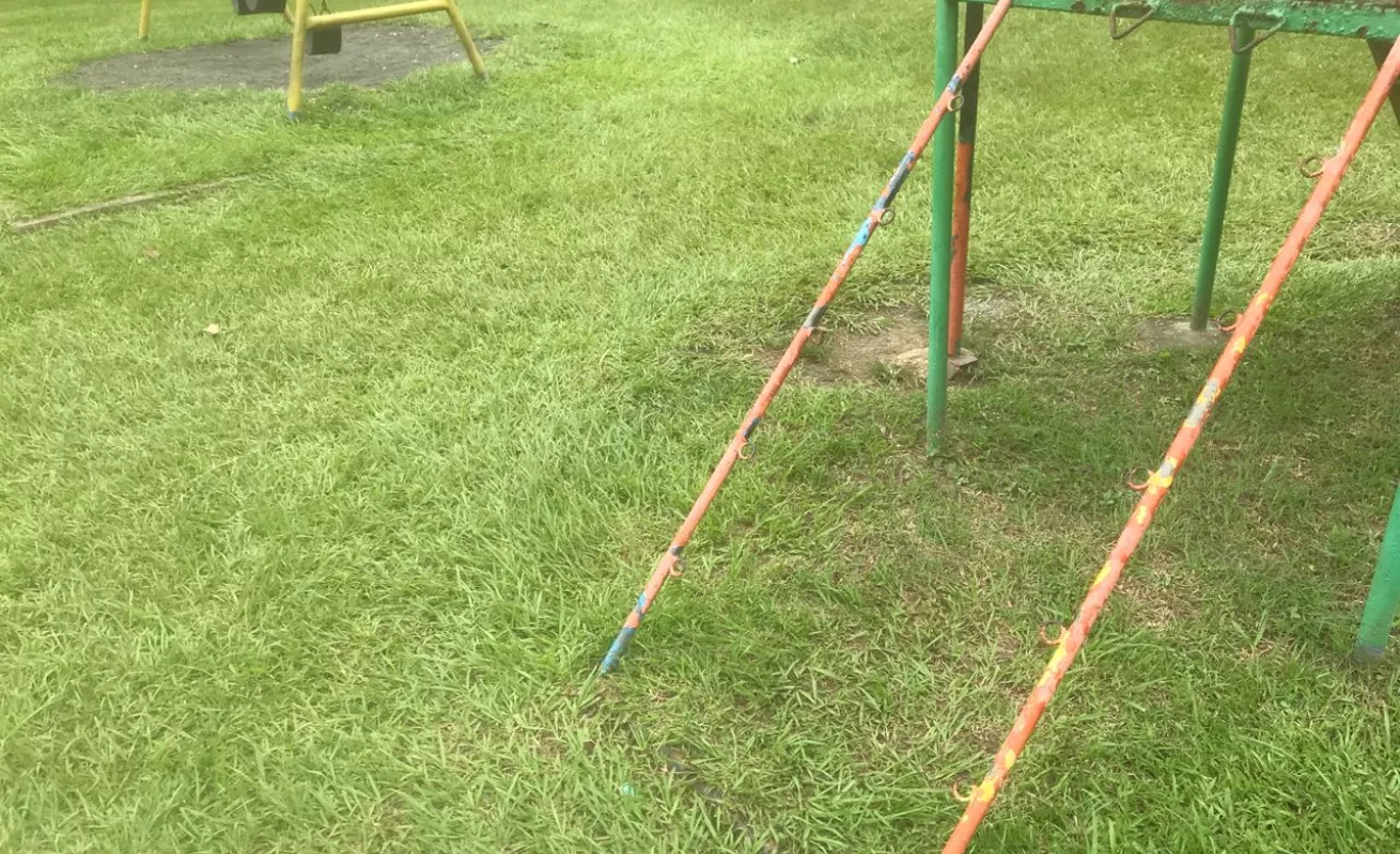 #GaleriaCri Juegos infantiles o trampa de muerte