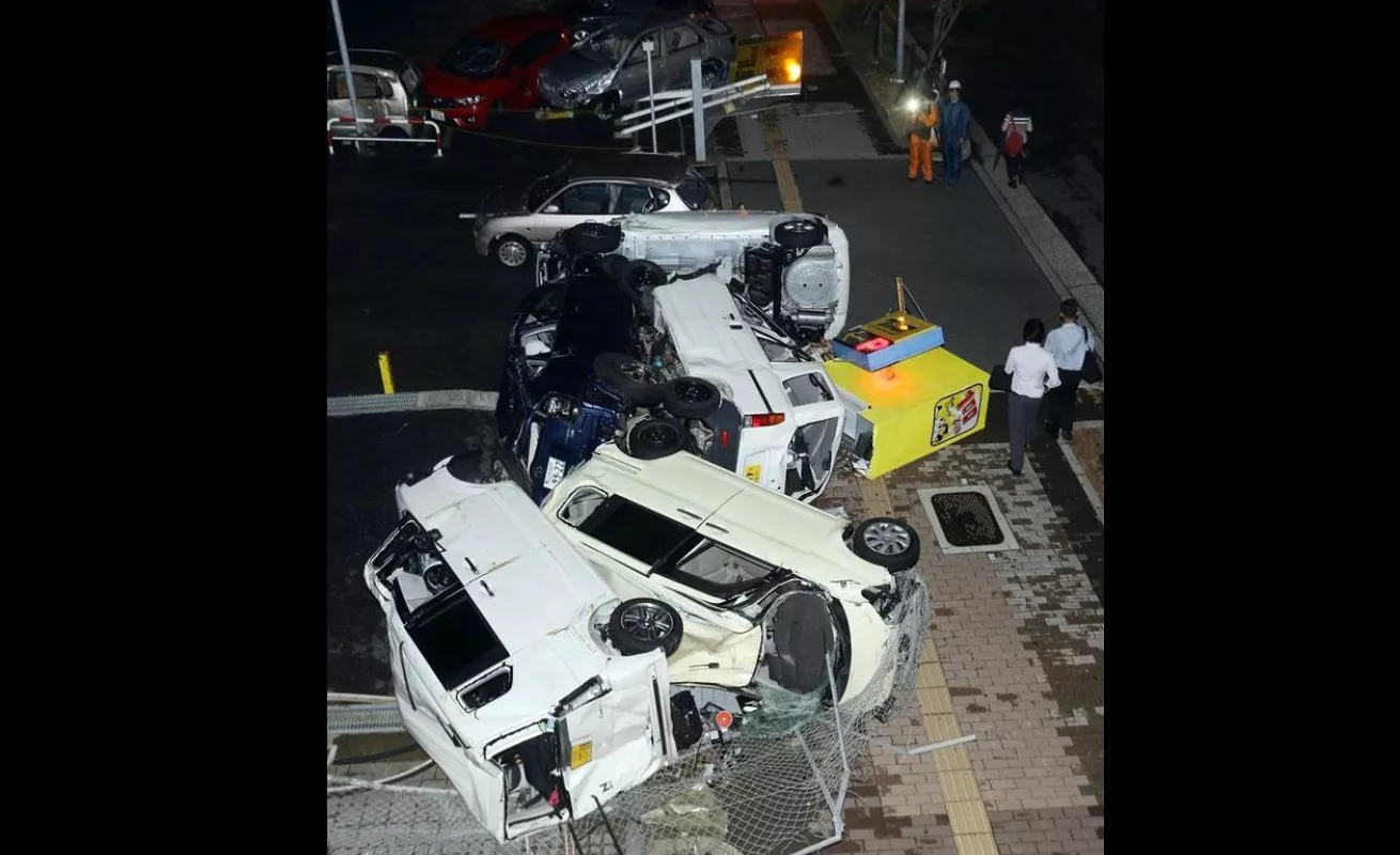 #GaleriaCri Jebi golpeó Japón con mucha fuerza