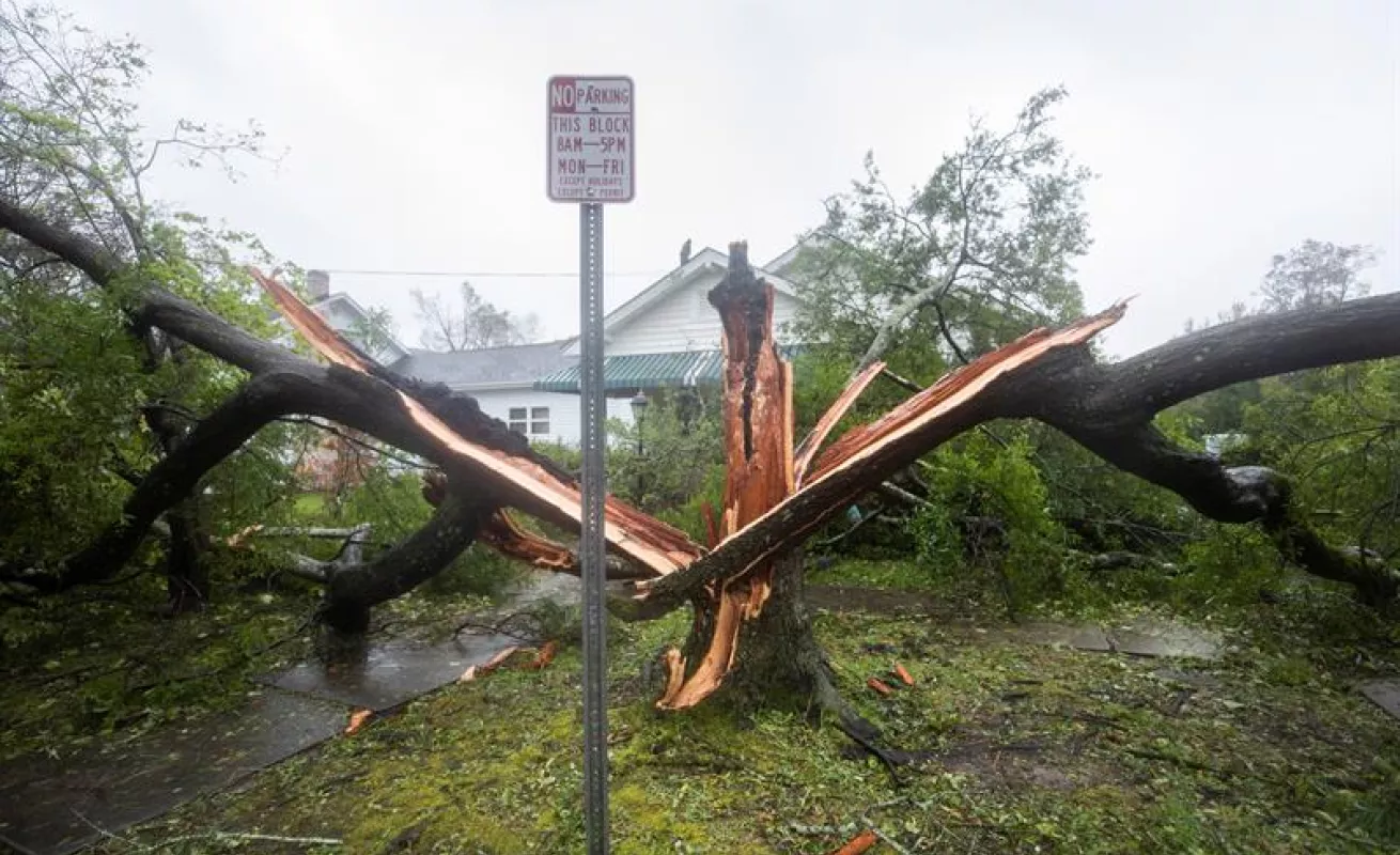 #GaleriaCri Huracán Florence golpeó Las Carolinas con lluvias torrenciales y fuertes vientos