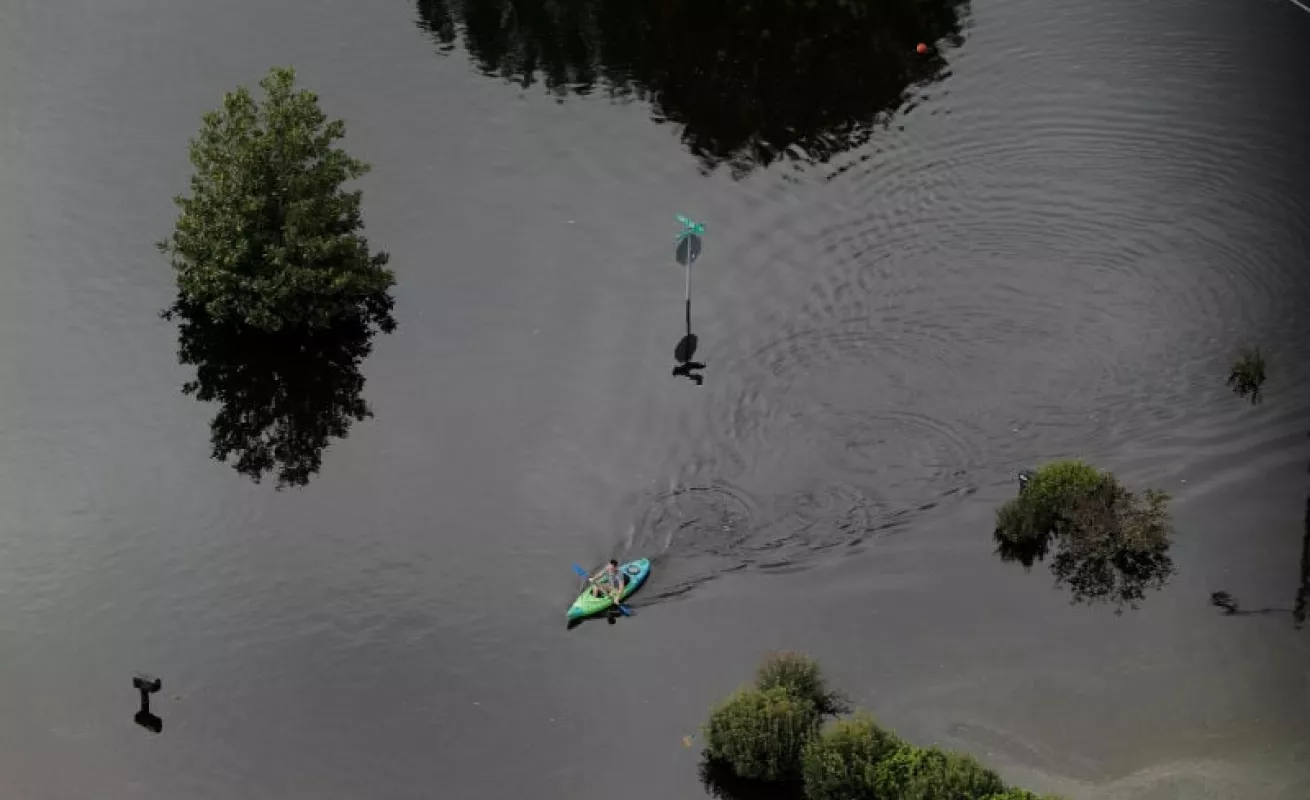 #GaleriaCri Las Carolinas bajo el agua