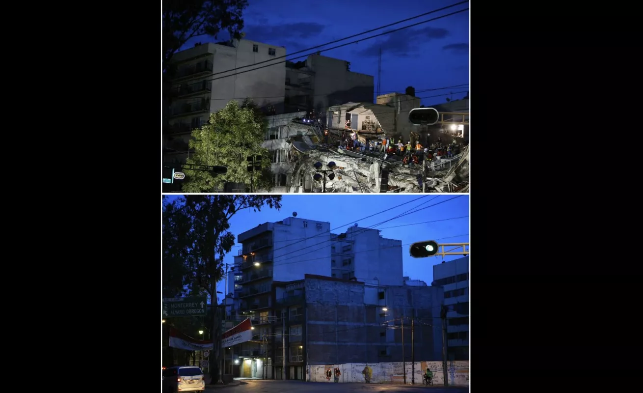 #GaleriaCri Primer aniversario del devastador sismo de 7,1 de México