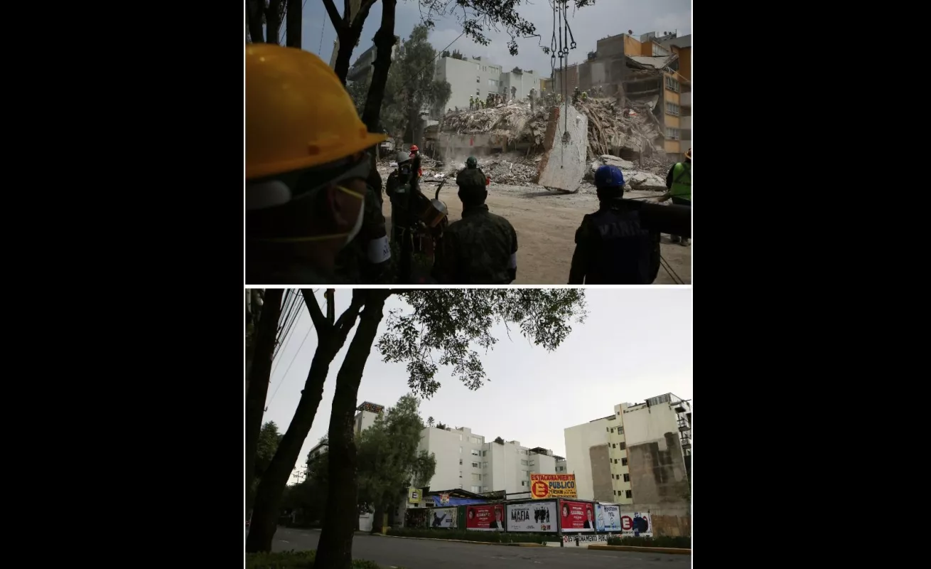 #GaleriaCri Primer aniversario del devastador sismo de 7,1 de México