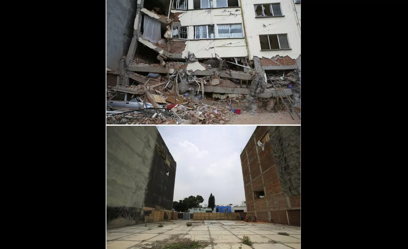 #GaleriaCri Primer aniversario del devastador sismo de 7,1 de México