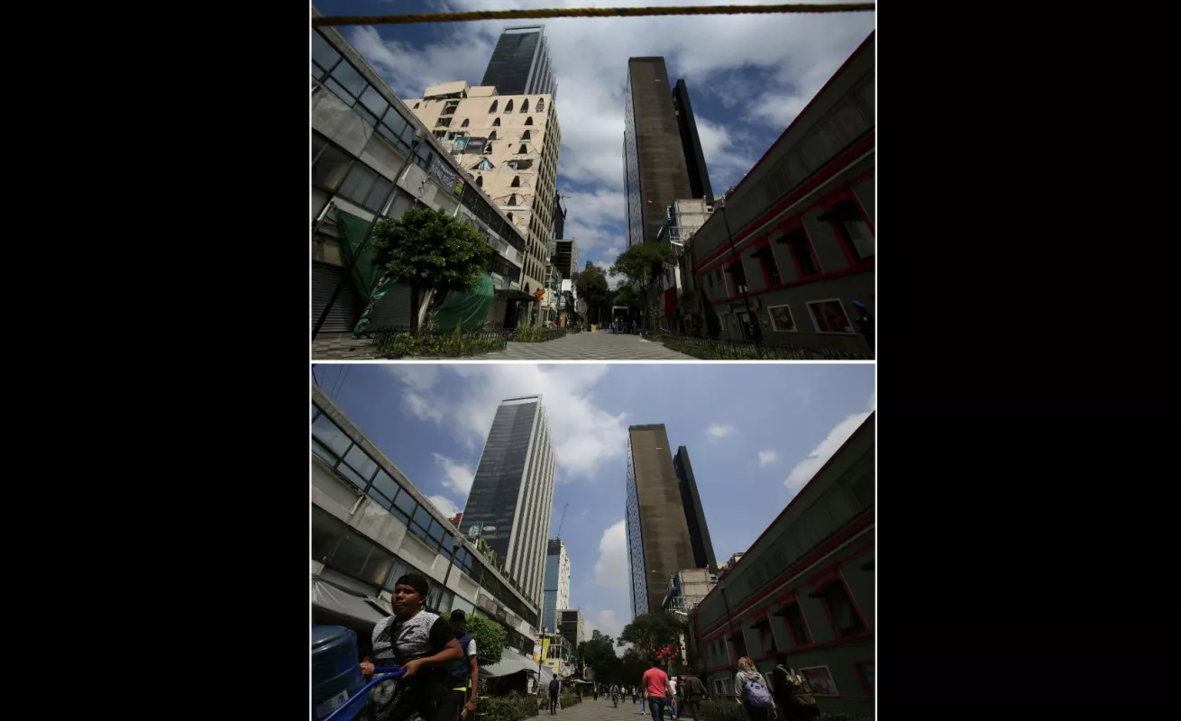 #GaleriaCri Primer aniversario del devastador sismo de 7,1 de México