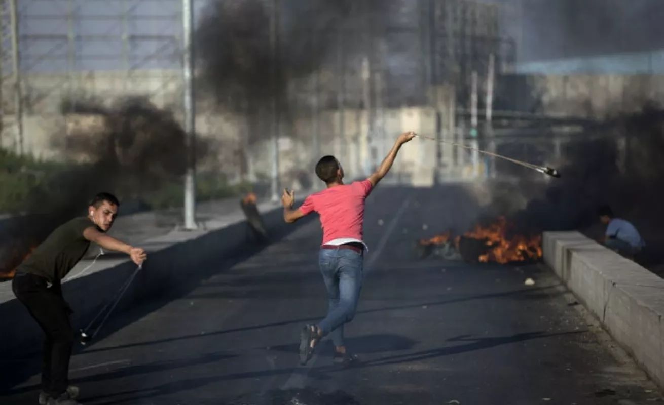 #GaleriaCri Palestinos protestan en Gaza