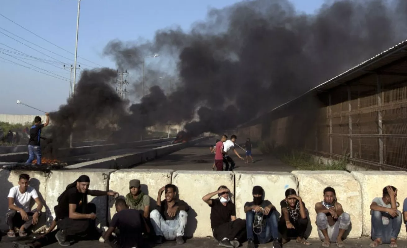 #GaleriaCri Palestinos protestan en Gaza