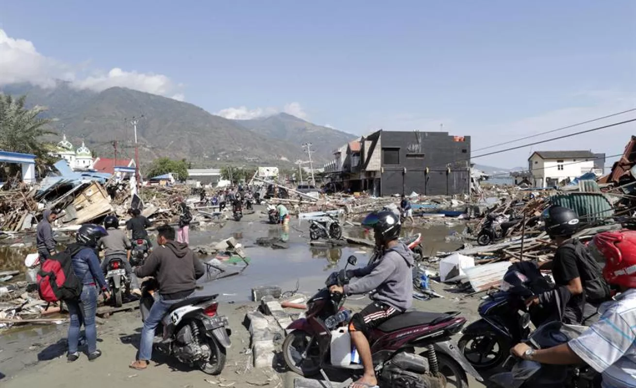 #GaleriaCri Devastación en Indonesia a causa de varios sismos y un tsunami