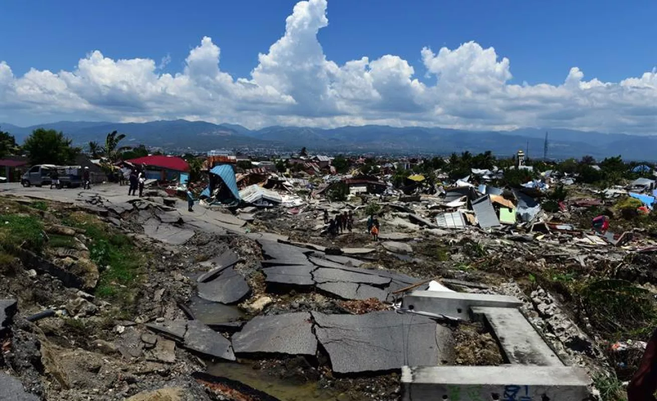 #GaleriaCri Devastación en Indonesia a causa de varios sismos y un tsunami