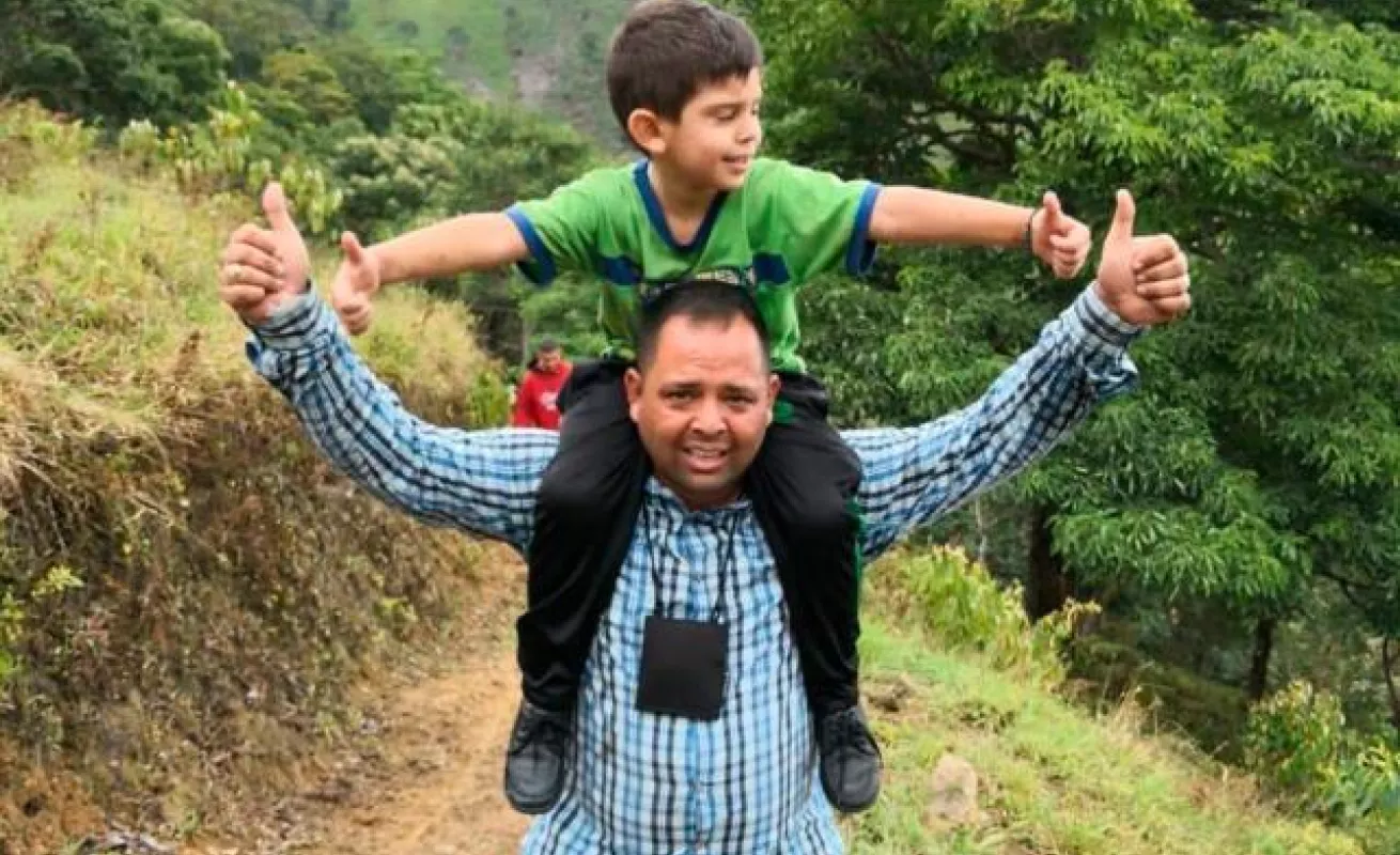 #GaleriaCri Imágenes tras la liberación de niño secuestrado en Colombia