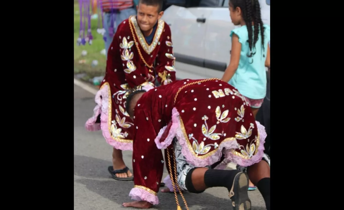 #GaleriaCri Lágrimas, dolor y devoción marcan ritual del "Cristo Negro" en Panamá