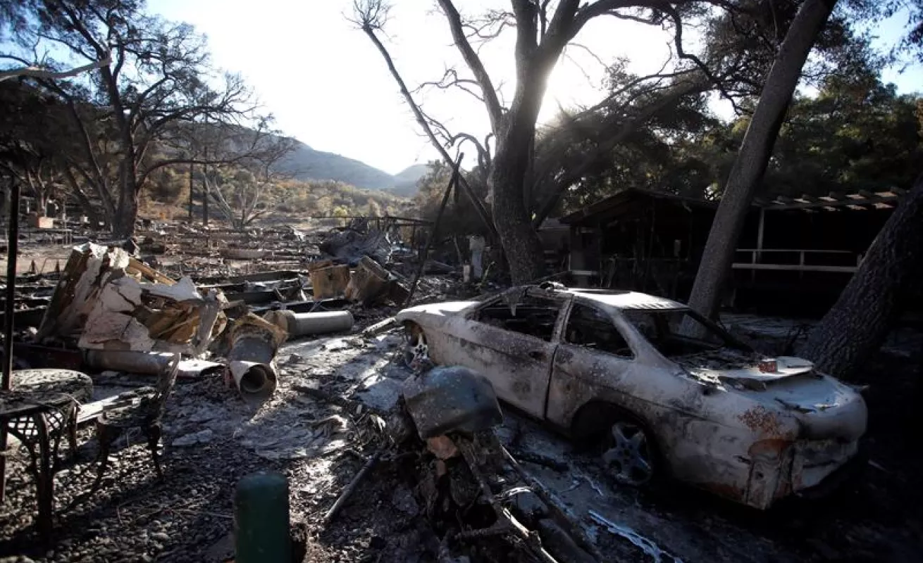 #GaleriaCri Incendios arrasan California