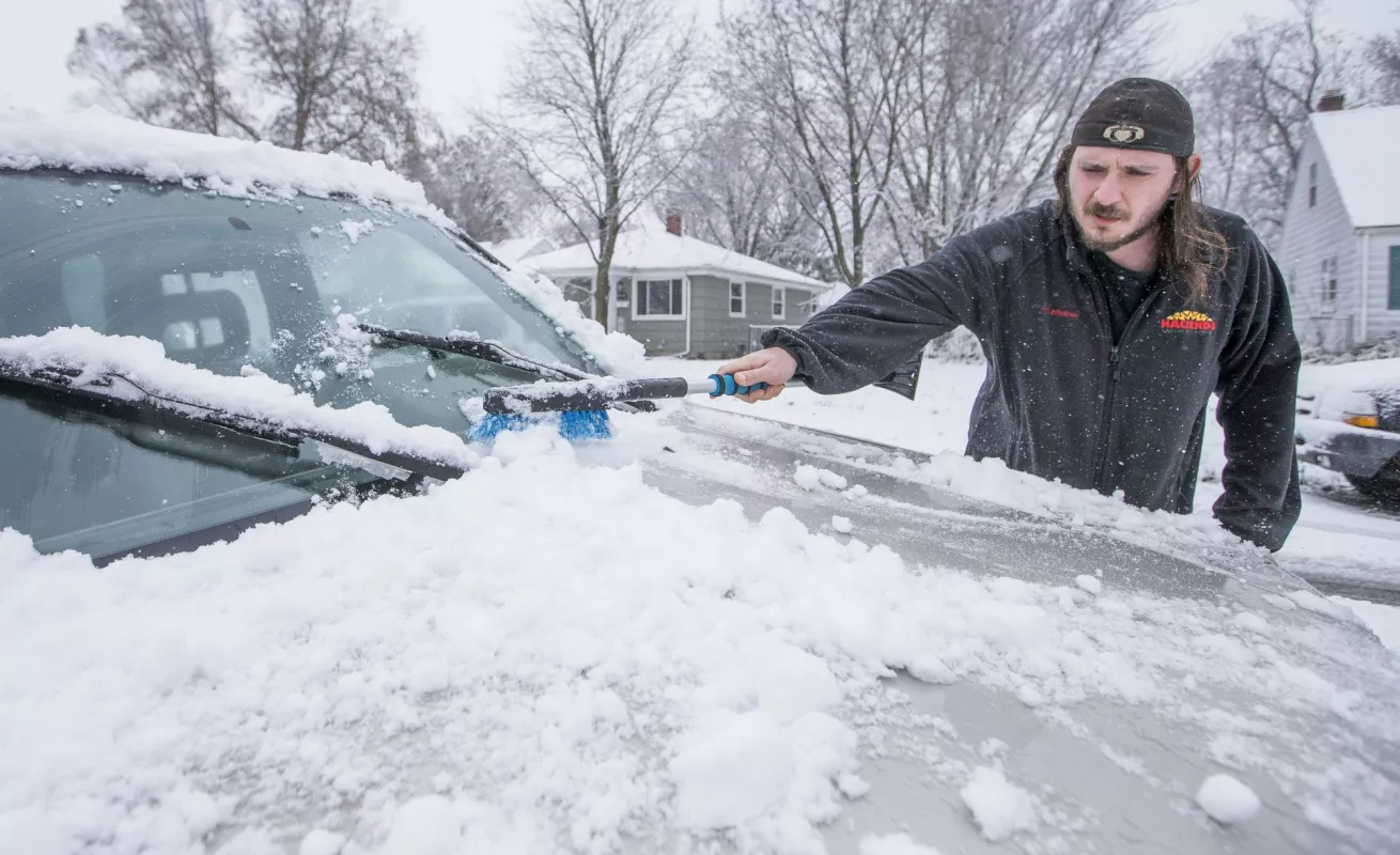 #GaleriaCri Tormenta invernal azota Medio Oeste de EE.UU.