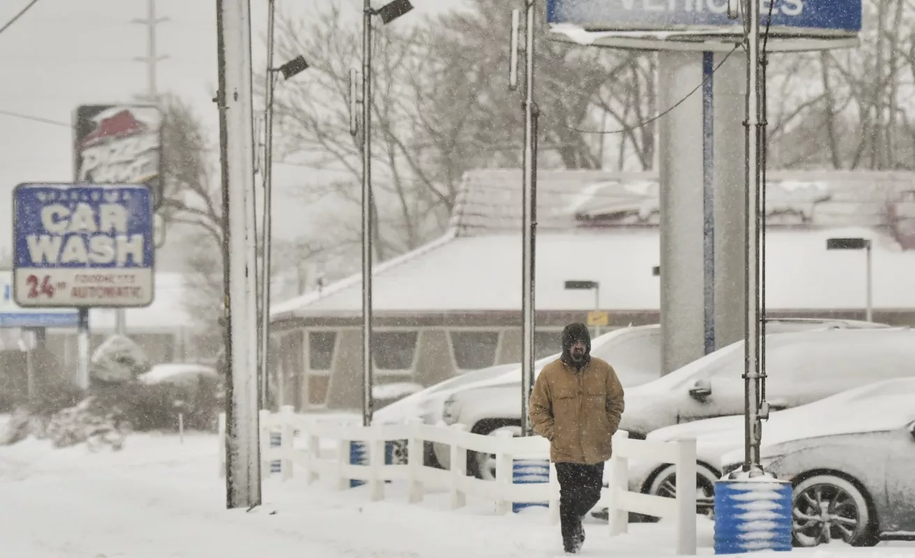 #GaleriaCri Tormenta invernal azota Medio Oeste de EE.UU.