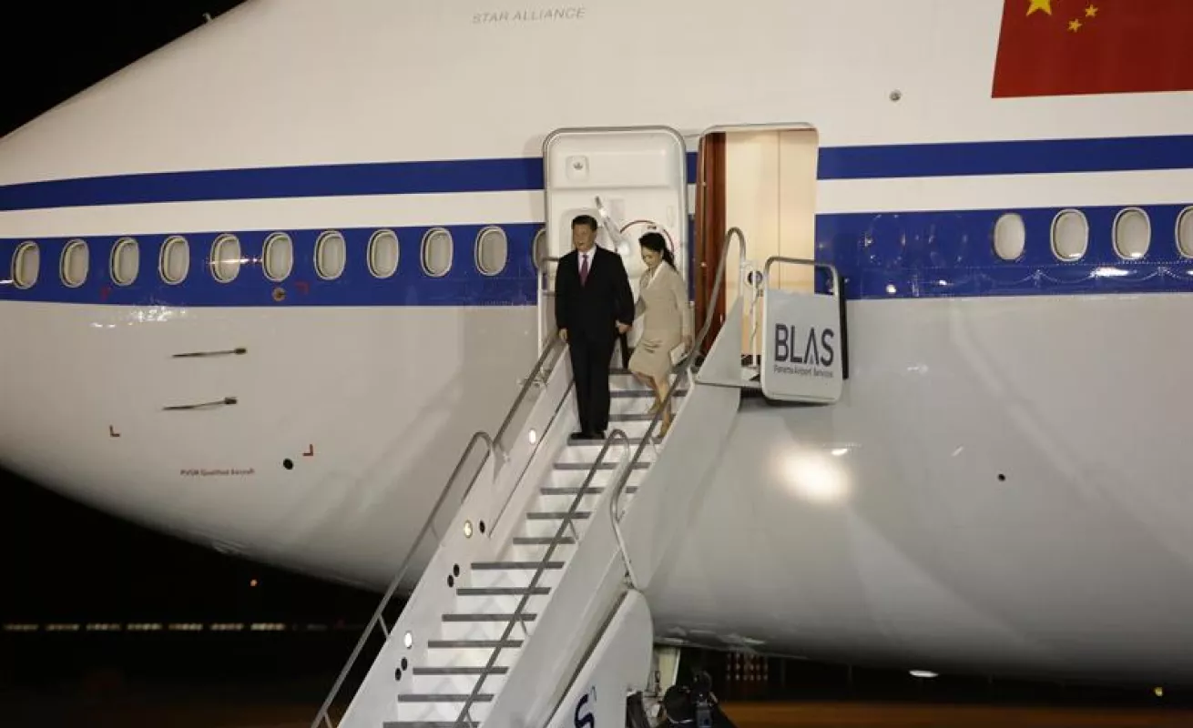 #GaleriaCri Visita de Xi Jinping y su esposa en Panamá en imágenes