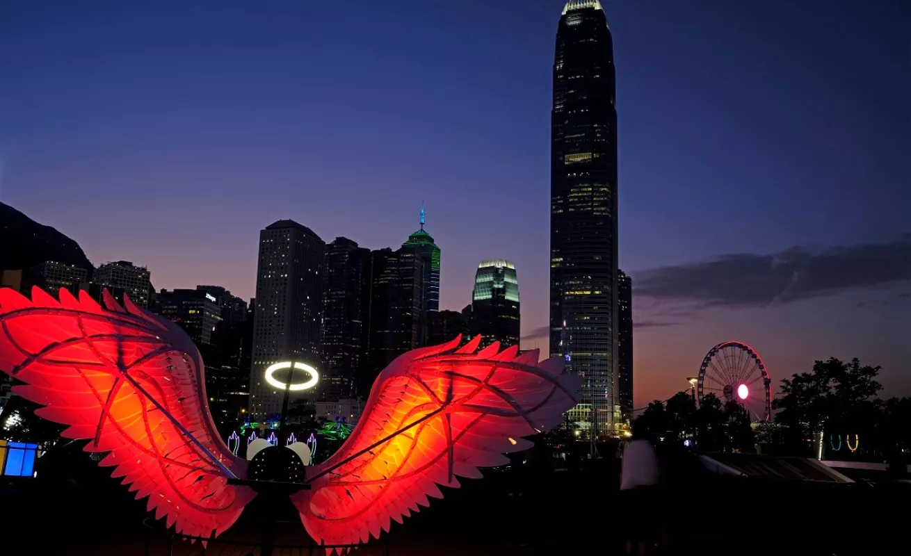 #GaleriaCri Festival de luces en Hong Kong