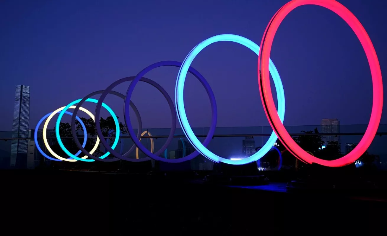 #GaleriaCri Festival de luces en Hong Kong