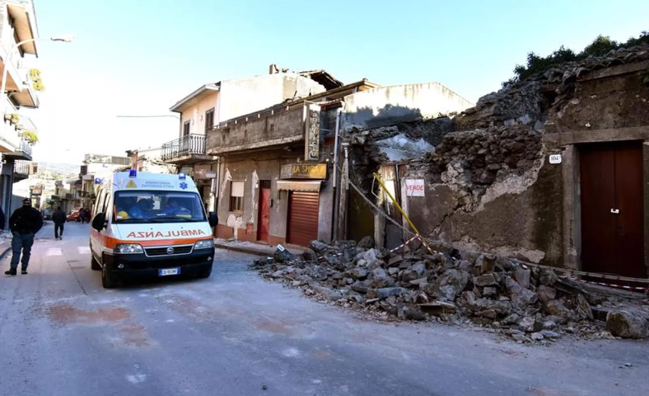 #GaleriaCri Sismo sacude Sicilia 