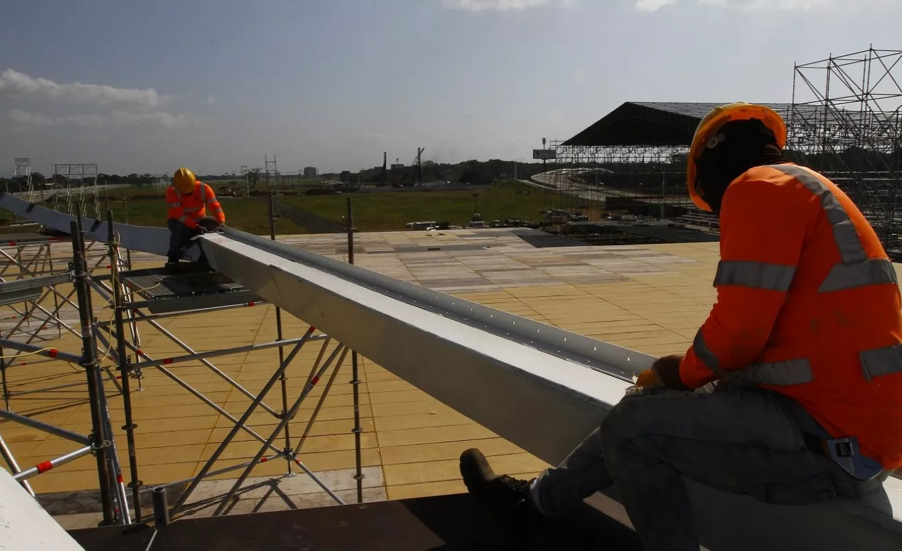 #GaleriaCri Ultiman detalles en tarimas para la JMJ 2019