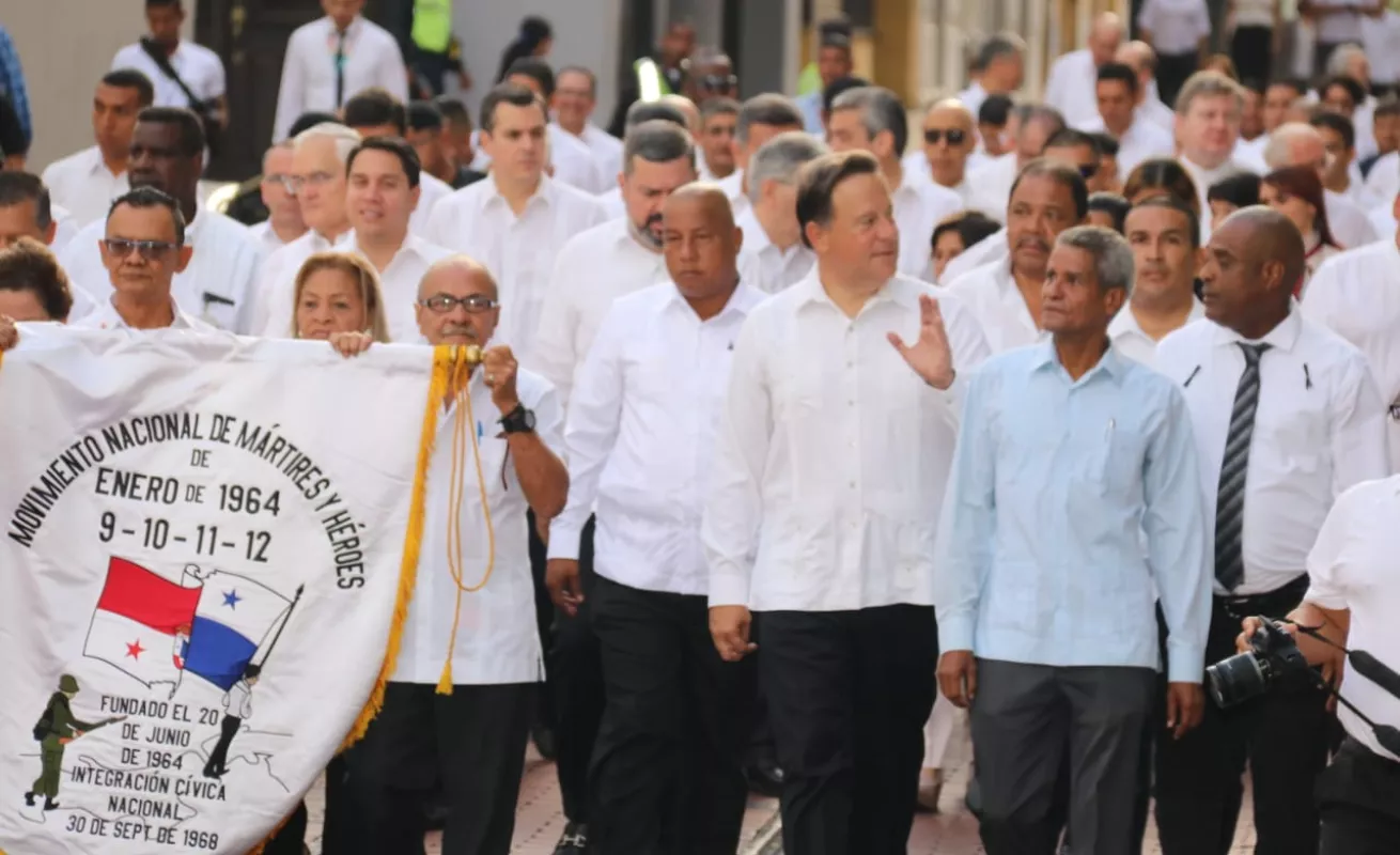 #GaleriaCri Actos protocolares en conmemoración del 55 aniversario del 9 de enero de 1964