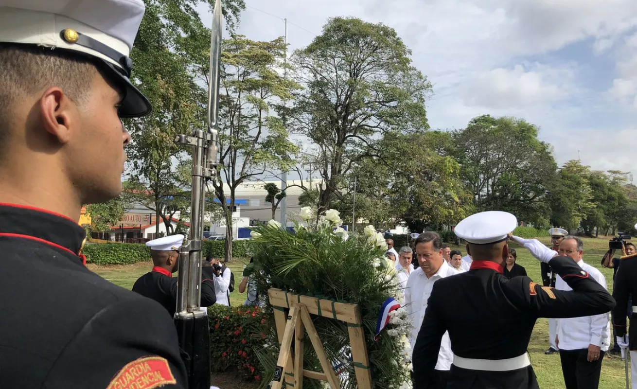 #GaleriaCri Actos protocolares en conmemoración del 55 aniversario del 9 de enero de 1964