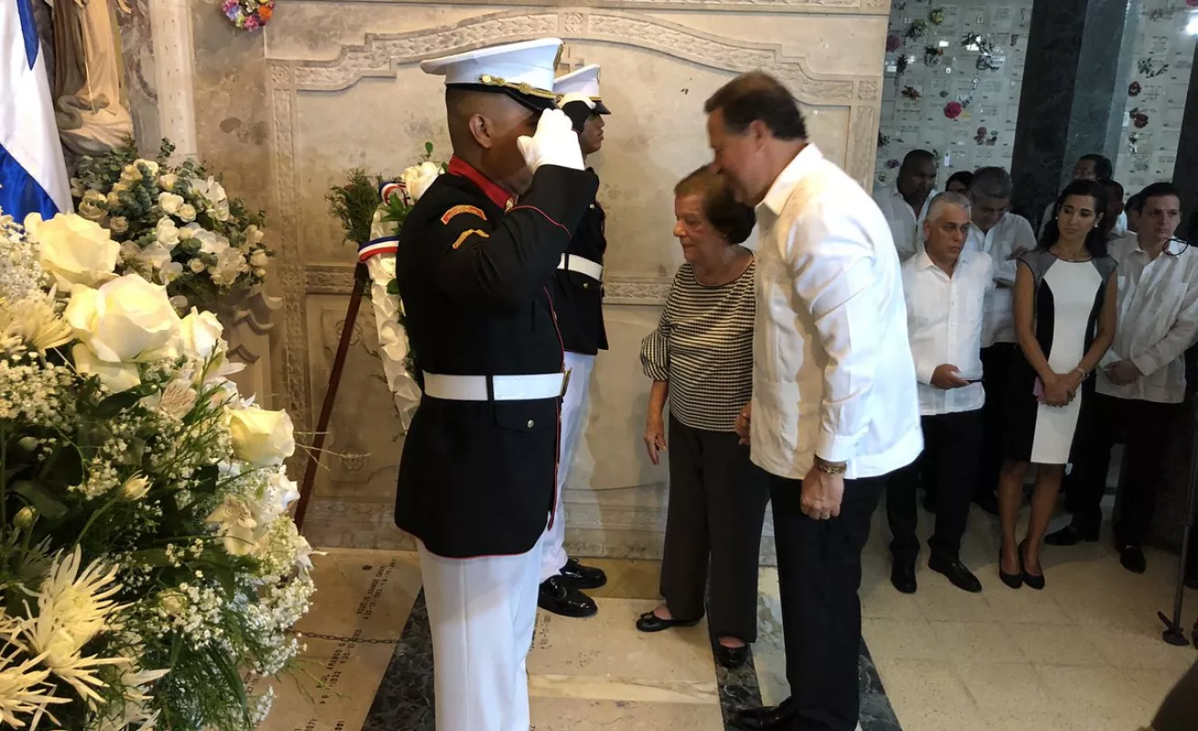 #GaleriaCri Actos protocolares en conmemoración del 55 aniversario del 9 de enero de 1964